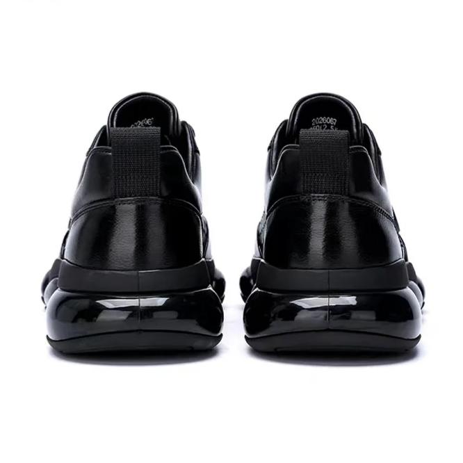 Woven Cowhide Fashion Sneakers Casual Shoes
