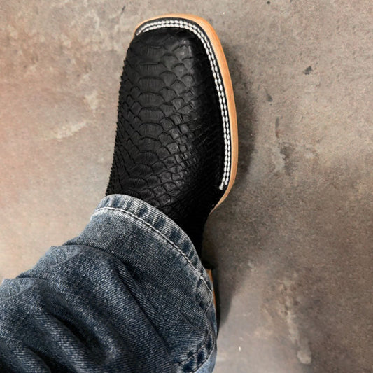 Men's Square Heel Boots