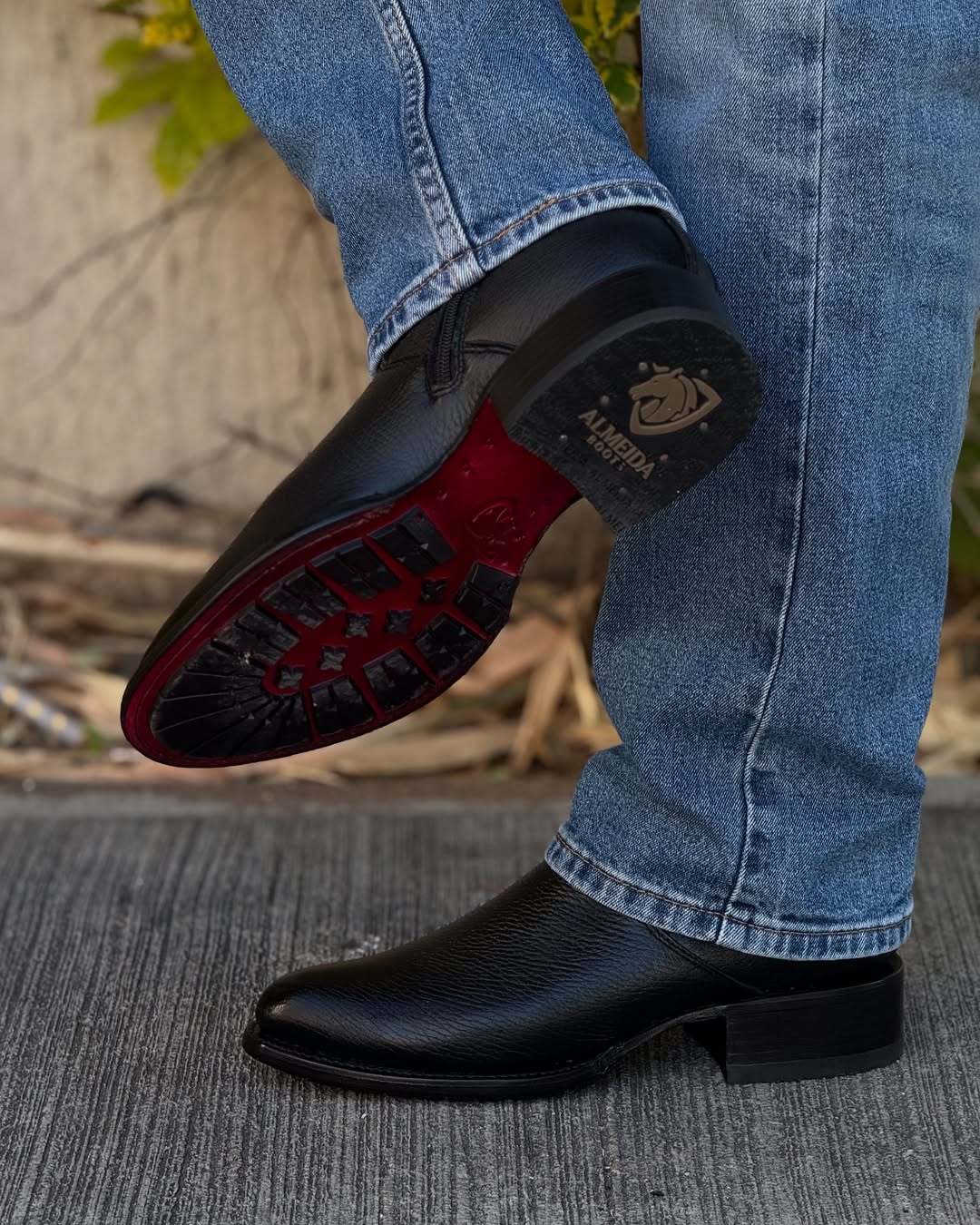 Blackridge Classic Roper Boots – Oil-Grain Leather