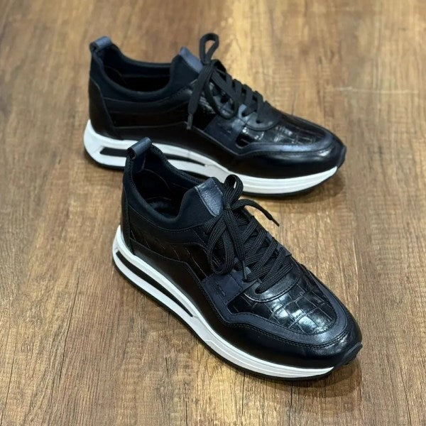 Men’s Premium Handmade Leather Casual Sneakers