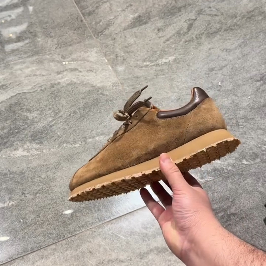 Suede Retro Running Sneakers
