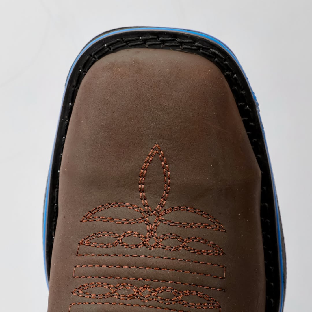 Flag Leather Work Boots - Composite Toe
