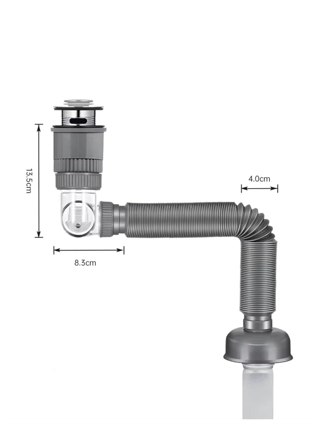 360° Flexible Anti-Odor Sink Drain Kit