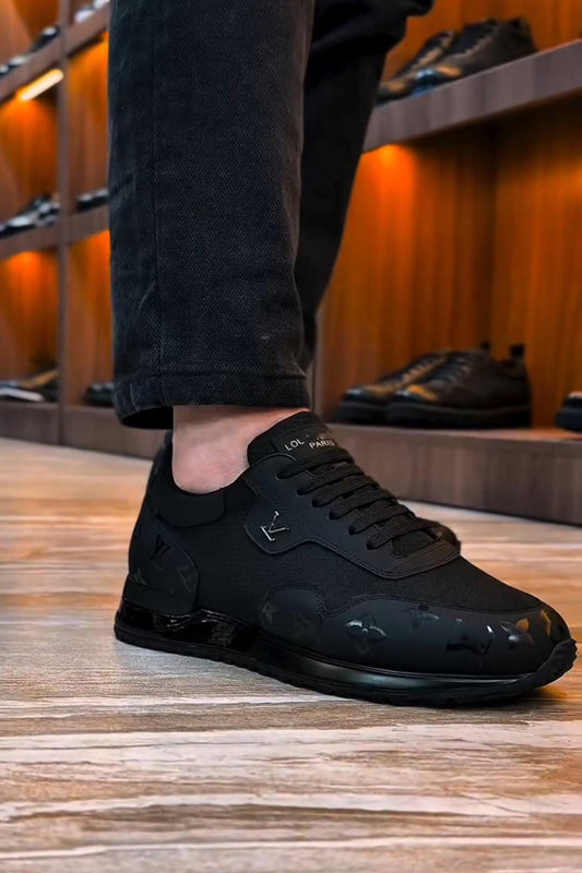 Textured Print Sport Casual Shoes
