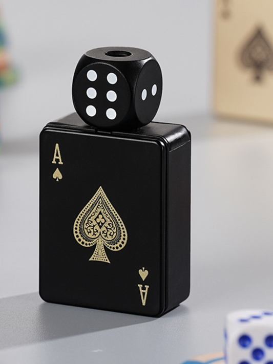 Rotary Dice Windproof Inflatable Lighter