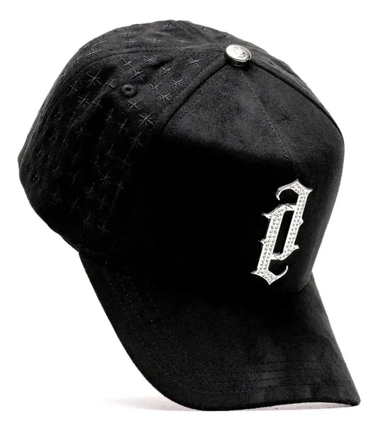 Black Hip Hop Bling Sun Cap