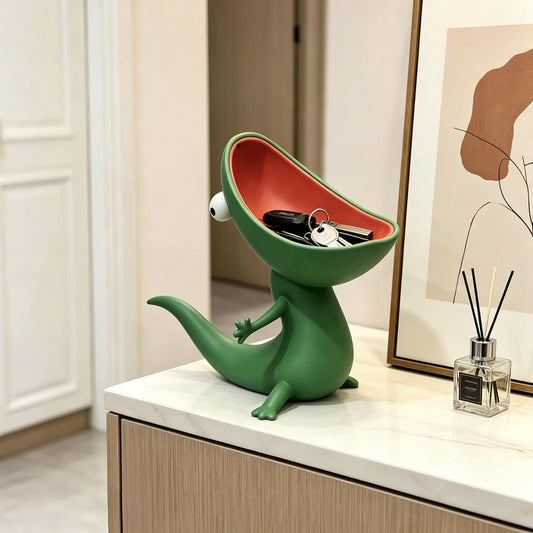 Funny Big Mouth Lizard Soap Dish