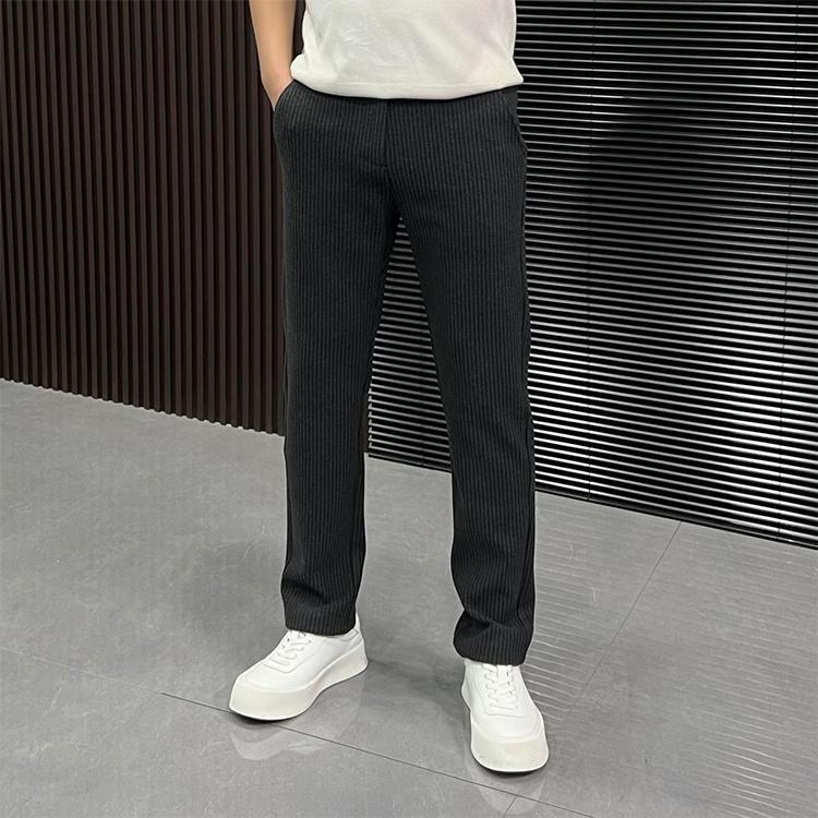 Fine Knitting Craftsmanship Simple Soft Trousers