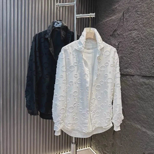 Moon Surface Casual Shirt