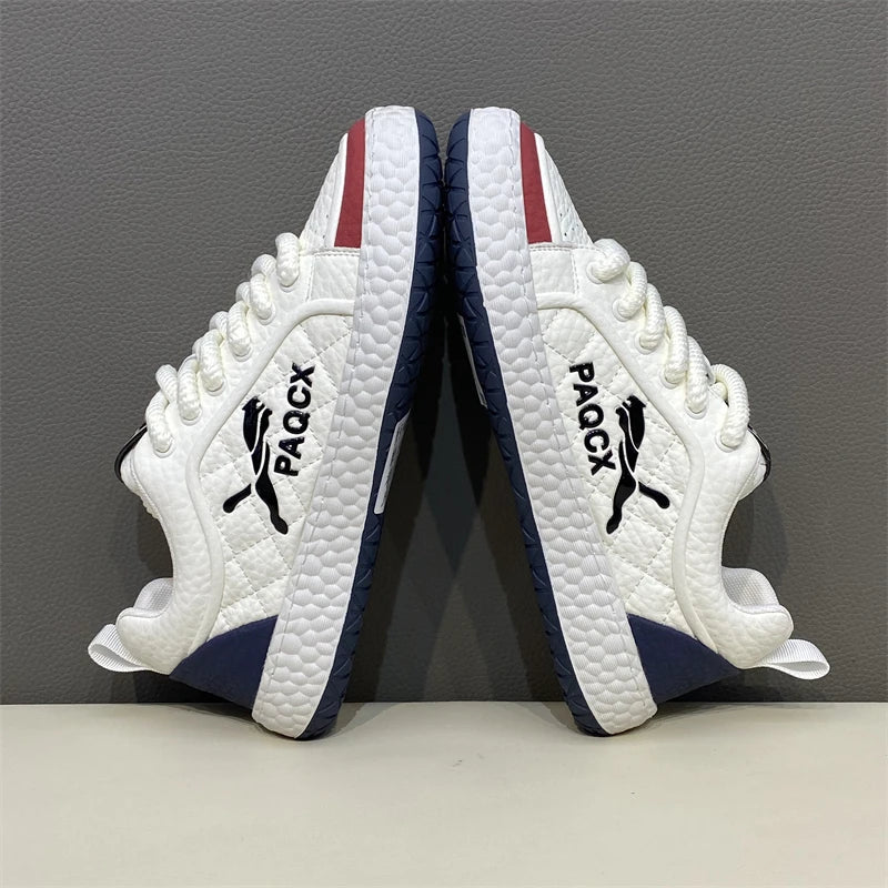 Men’s Lightweight Soft Sole Lace-Up Low-Top Sneakers
