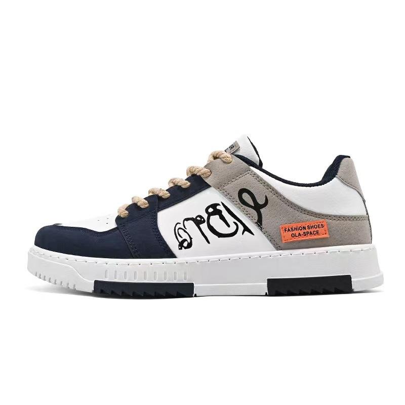 Men's Versatile Graffiti Sports Trendy Sneakers