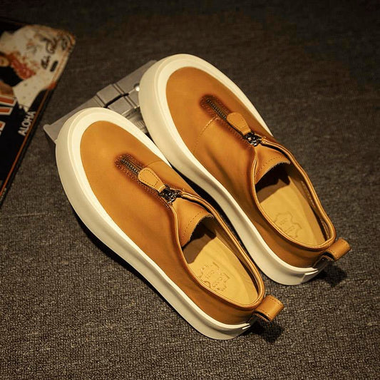 Retro Aged Casual Loafers