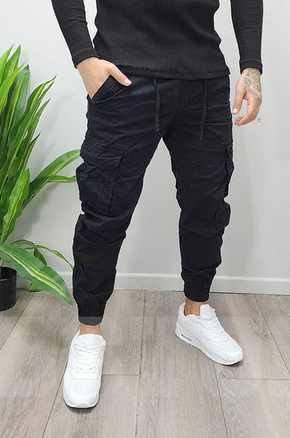 Multi-pocket Drawstring Outdoor Work Pants