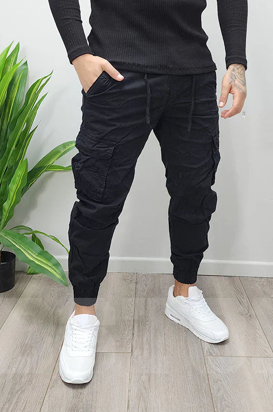 Multi-pocket Drawstring Outdoor Work Pants