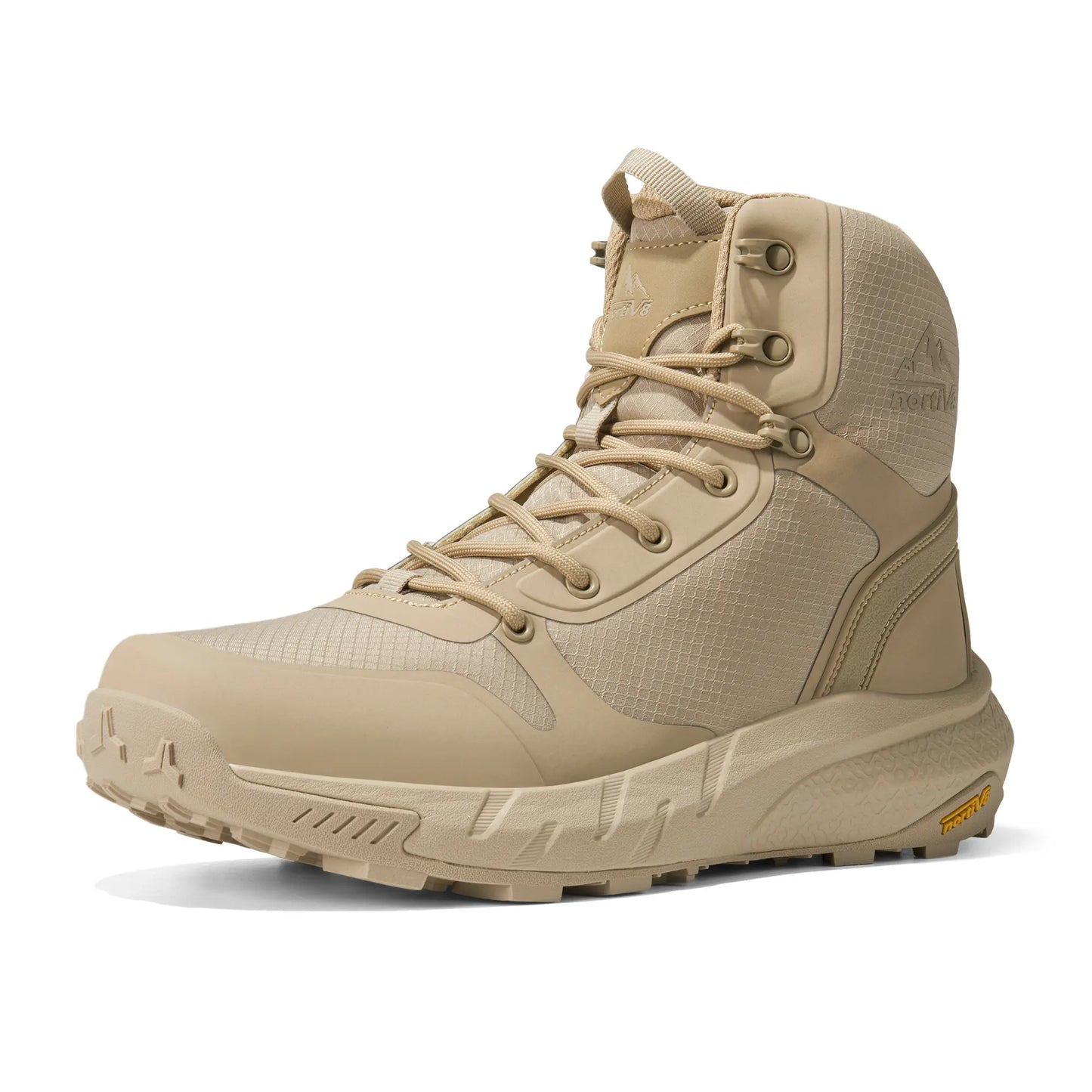 Men's Tactical Boots Lightweight Comfortable All-Day Work Boots with Side Zipper