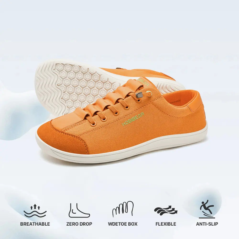 Barefoot Minimalist Wide Width Canvas Slip-on Shoes Womens Mens