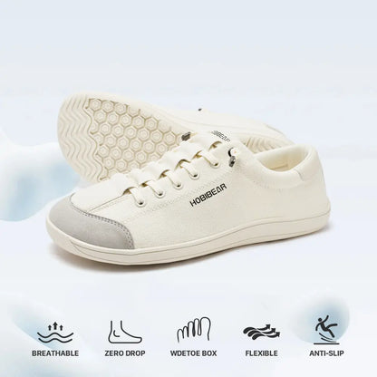 Barefoot Minimalist Wide Width Canvas Slip-on Shoes Womens Mens