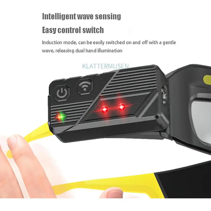 Hands-Free Motion Sensor LED Glasses