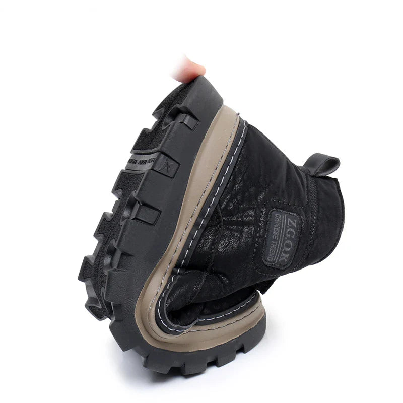 Men's New Warm Wool Integrated Snow Boots