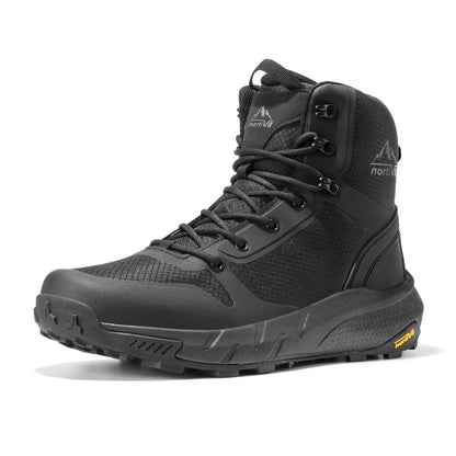 Men's Tactical Boots Lightweight Comfortable All-Day Work Boots with Side Zipper