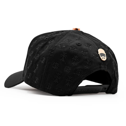 Triple Cross Embellished Cap