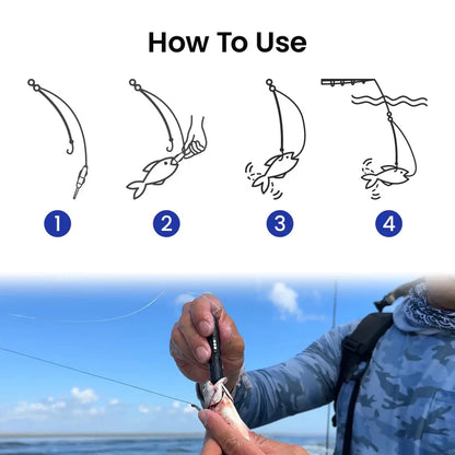 Bio-Animated Smart Bait Enhancer | "Revive Dead Bait" Robotic Fishing Lure with Sonic Attraction
