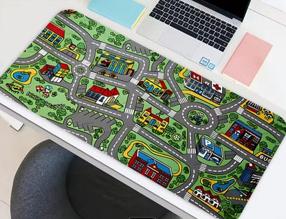Nostalgia Busy Town XXL Desk Mat