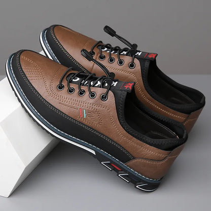 Men's Fashion Calfskin Leather Shoes