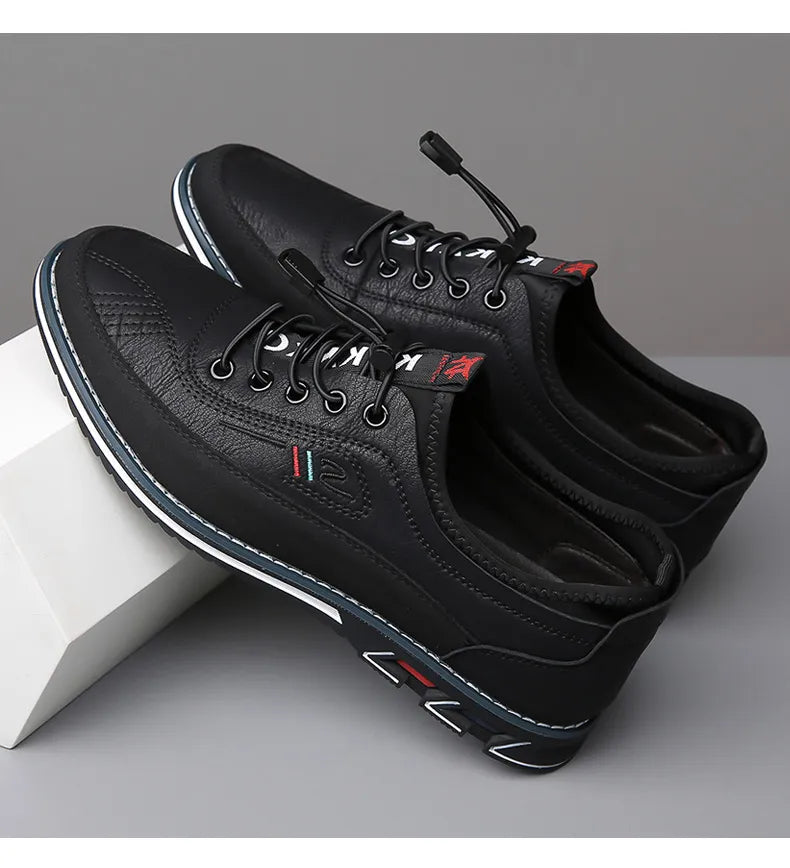 Men's Fashion Calfskin Leather Shoes