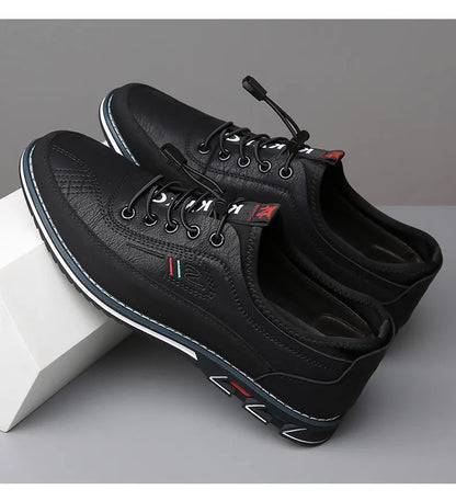 Men's Fashion Calfskin Leather Shoes