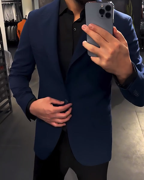 Men's Double-Breasted Blazer in Classic