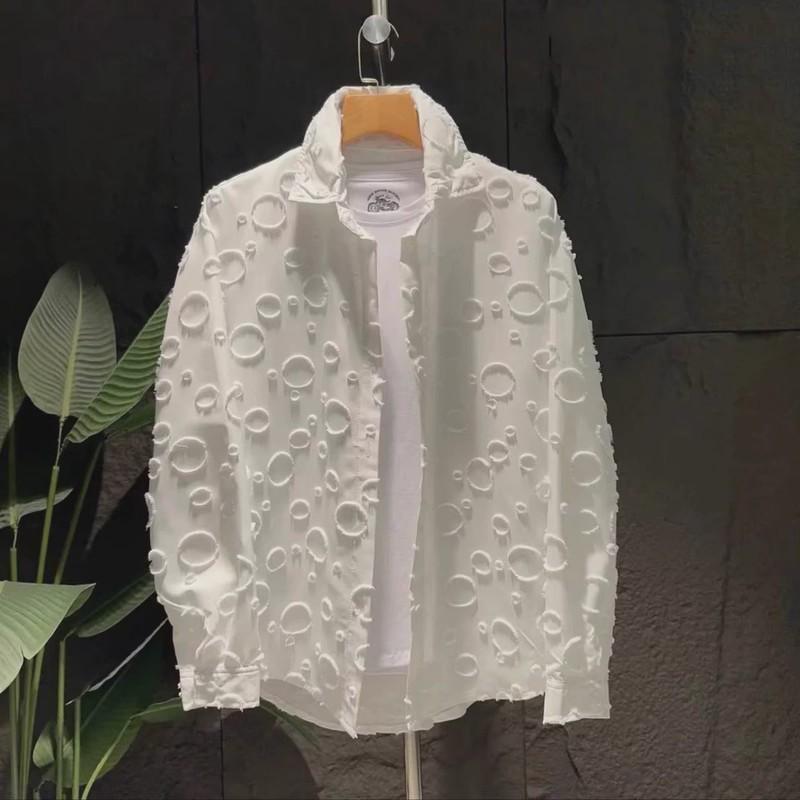 Moon Surface Casual Shirt