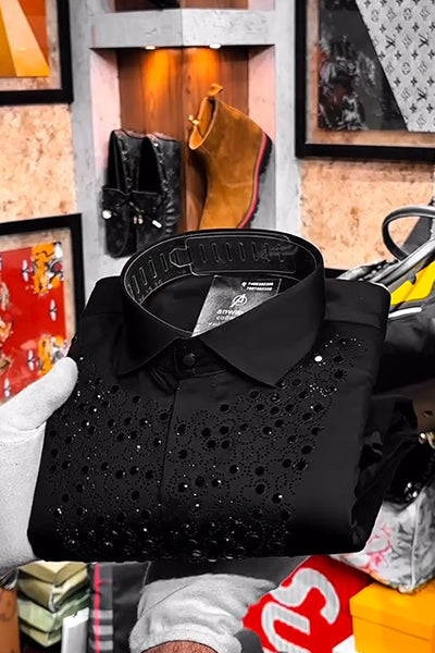 Shining Sequin Business Shirt