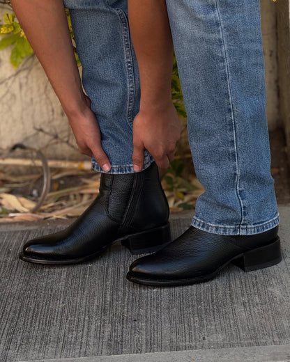 Blackridge Classic Roper Boots – Oil-Grain Leather