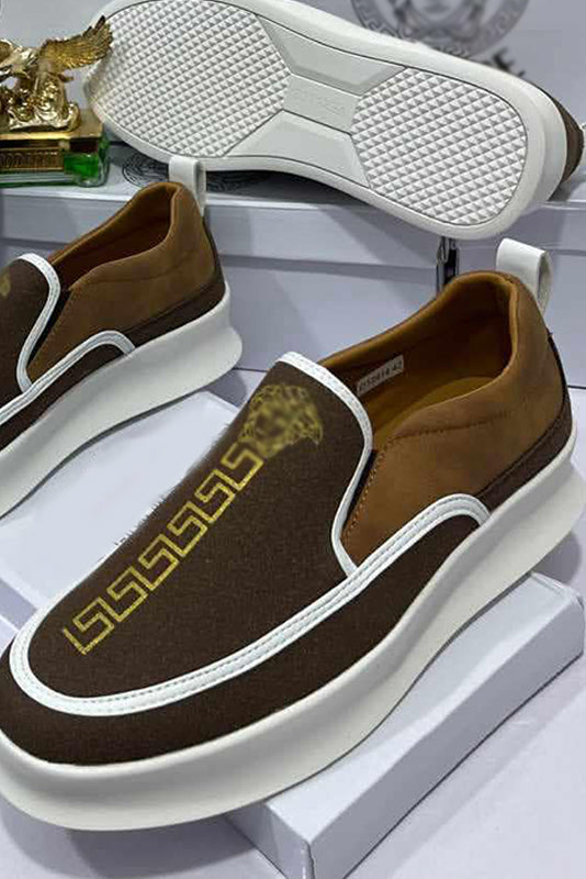 New Front Zipper Loafers