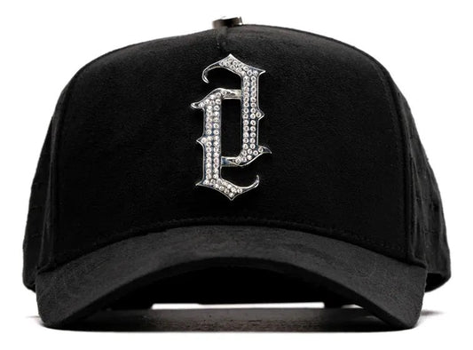 Black Hip Hop Bling Sun Cap