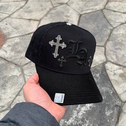 Gold Chrome Adjustable Cap