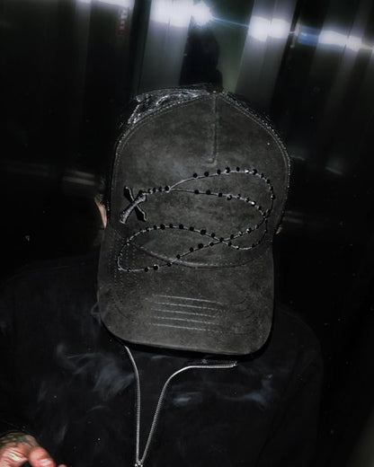 Shiny Long Chain Cap