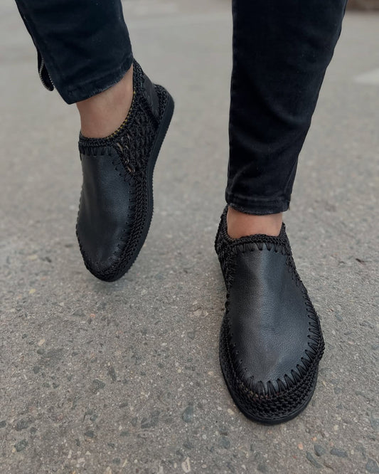 BreezeKnit Handmade Slip-On Loafers