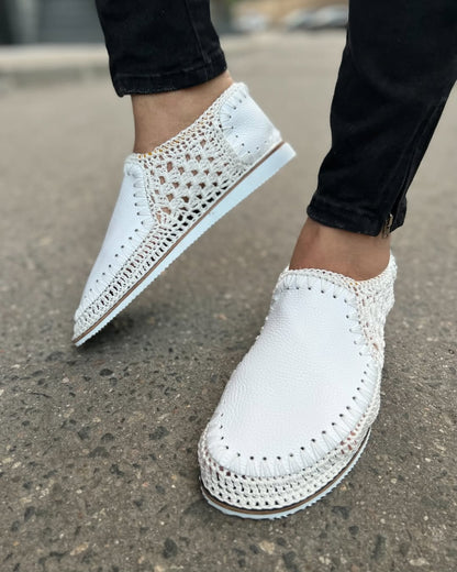 BreezeKnit Handmade Slip-On Loafers