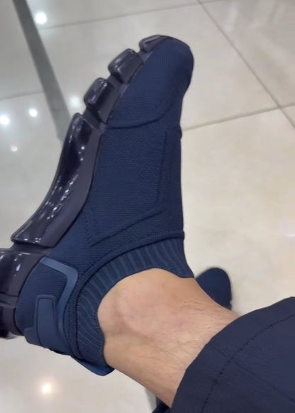 Knitted Slip-on Sports Shoes