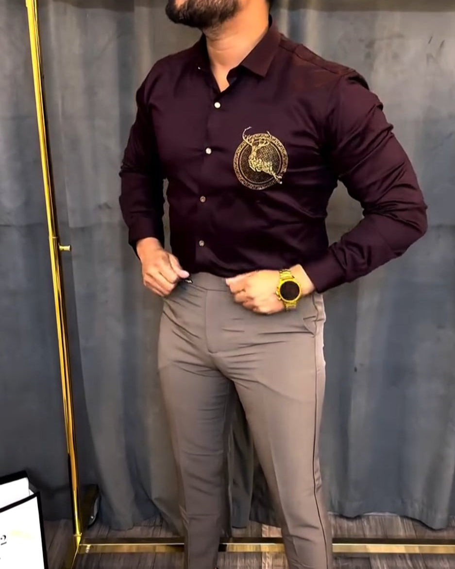 Gold Flying Deer Shirt