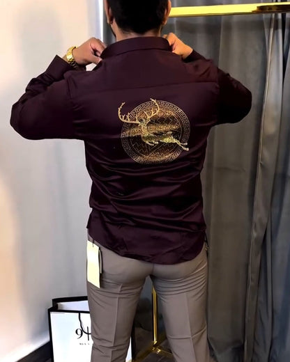 Gold Flying Deer Shirt