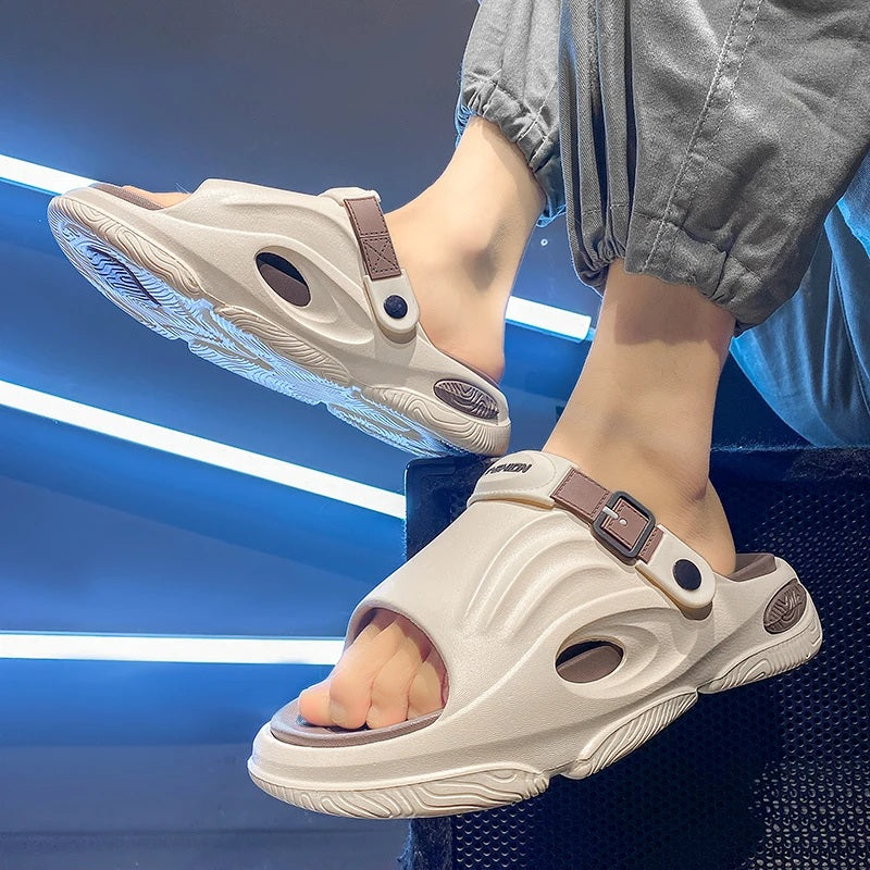 Men's Summer Fashion Casual Wear Outside Slippers
