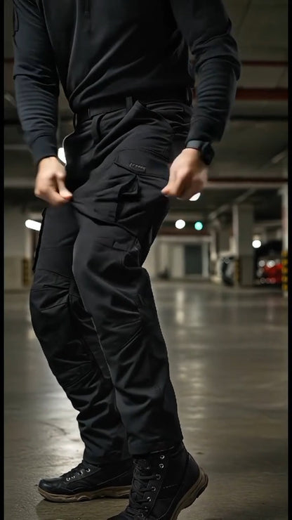 Outdoor High Elastic Training Pants With Pockets