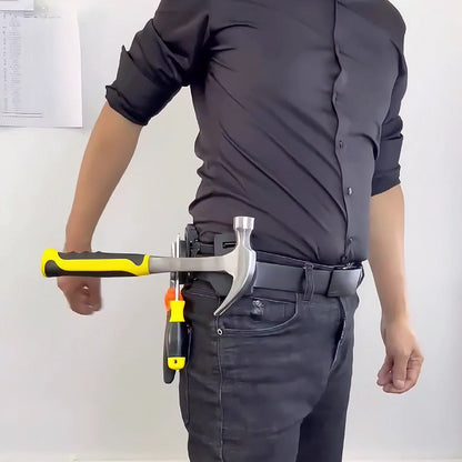 Magnetic Tool Holder Clip for Belt – Heavy-Duty Round Magnet for Hammer & Pliers