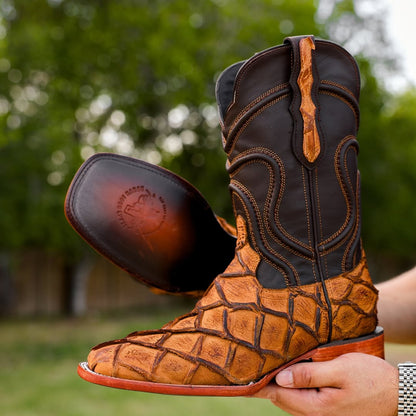 Artisan Rustic Matte Pirarucu Boots