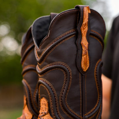 Artisan Rustic Matte Pirarucu Boots