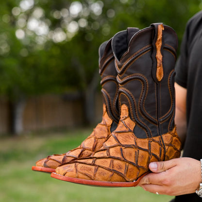 Artisan Rustic Matte Pirarucu Boots