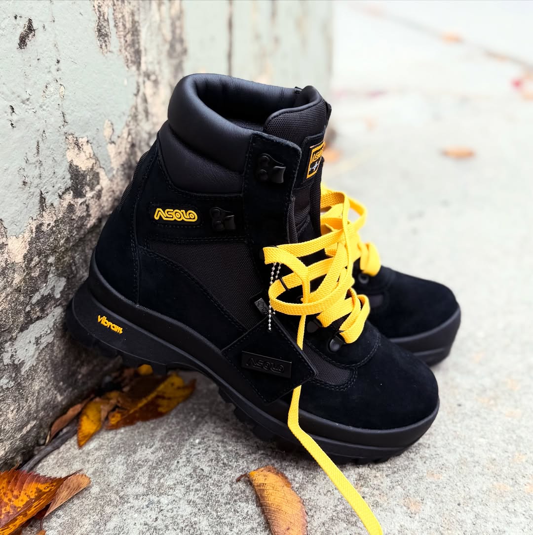 Durable Contrast Color Lace-Up Work Boots